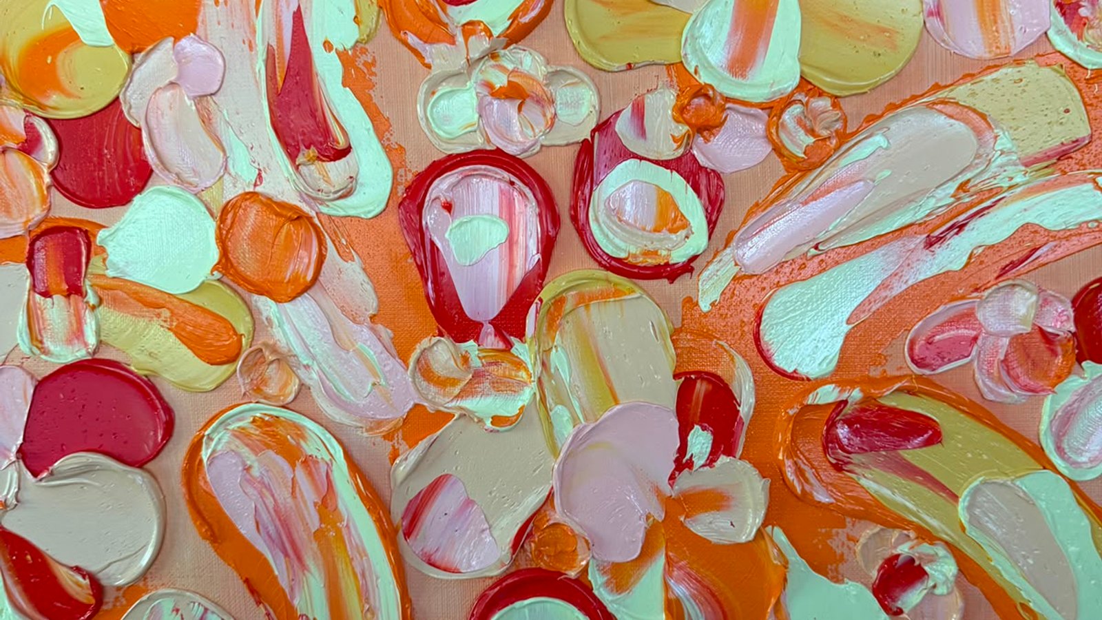PEACH — the painting on the label